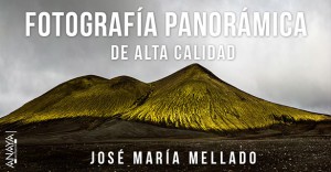 A Spanish book about panoramic photography, featuring Autopano: Fotografia panoramica de alta calidad