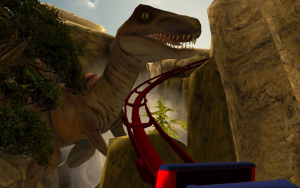 Real Dinosaur RollerCoaster VR