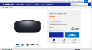 Samsung Gear VR available for European consumers