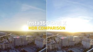 Insta360 One X HDR video sample and comparison