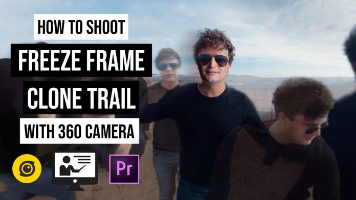Freeze frame clone trail effect tutorial