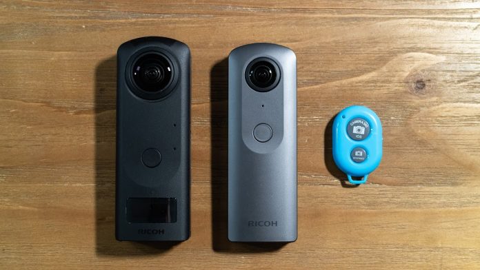 How to use bluetooth remote with Ricoh Theta V and Ricoh Theta Z1