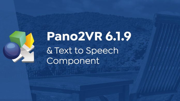 Pano2VR 6.1.9 and Text to Speech