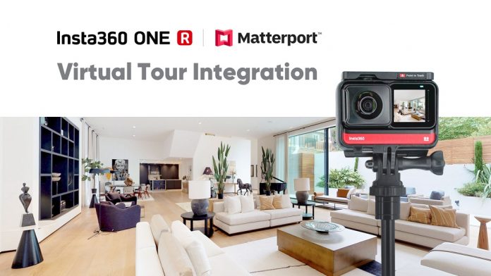 Insta360 One R virtual tour adds Matterport