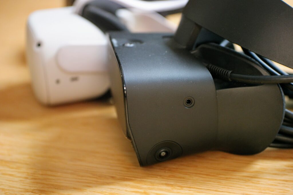Rift S has a camera on the side that enables better tracking of hand movements on the side