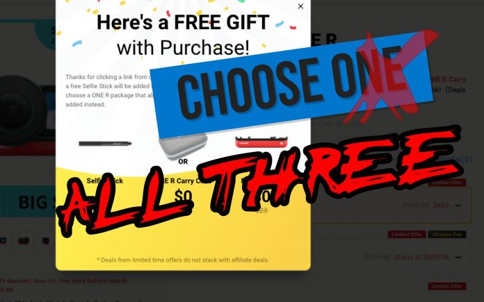 How to get THREE free accessories with One R!!! Insta360 Summer Sale 2021 exclusive bonus