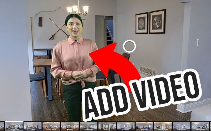 Add video to your real estate virtual tours the EASIEST way (see sample)
