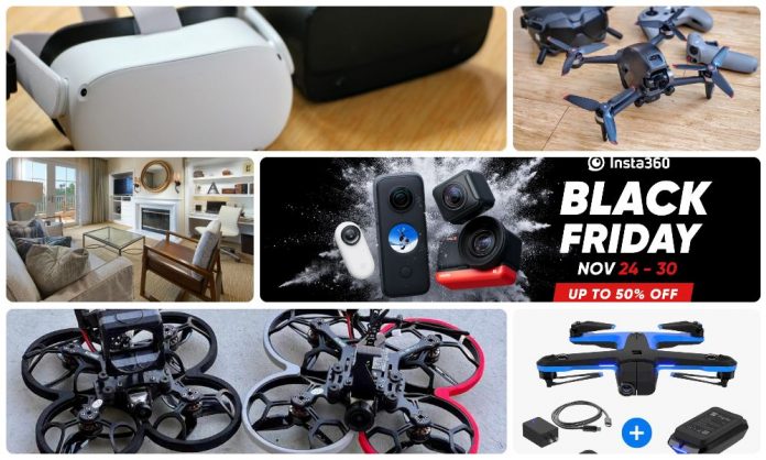 Black Friday 2021 deals for 360 cameras, VR and FPV (revised: 11/23/21 10:40pm)