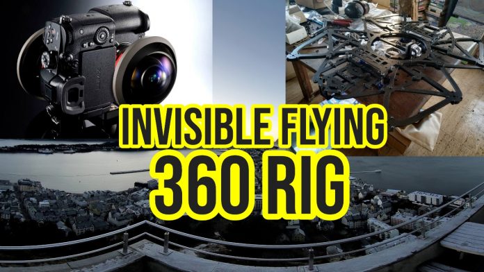 World’s first invisible flying 360 video DSLR rig!