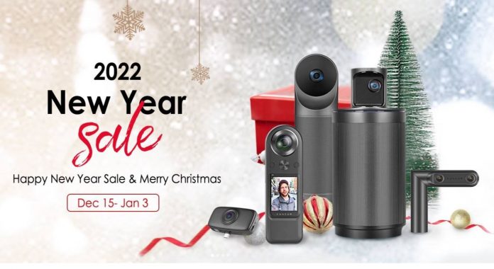 New Year Sale! Get discounts on Kandao 360 cameras with these coupon codes