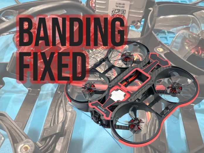 BetaFPV Pavo360 Banding Issue Fixed (update: see some warnings)