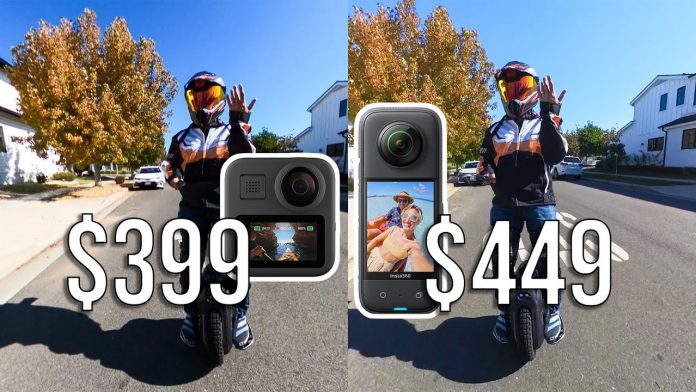 Insta360 X3 VS GoPro MAX Side By Side: NO CONTEST!