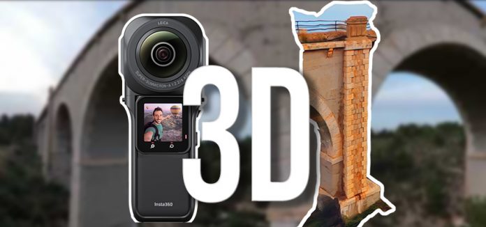 Insta360 1-inch 360 INVISIBLE Drone captures 3D model (see the sample!)