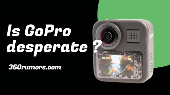 Gopro max price increased to $499 ? Is this a desperate move ?