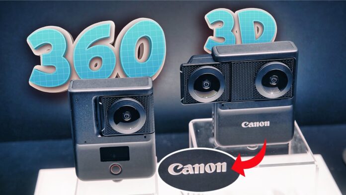 Canon 360 / VR 180 hybrid camera will have 8K!