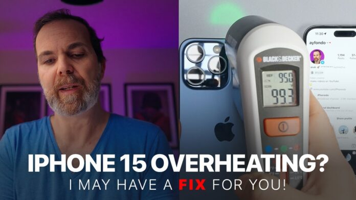 iPhone 15 Pro overheating problem and solution (EASY FIX)