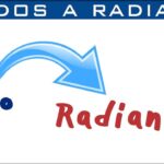 Convertir grados a radianes Ejemplo 1