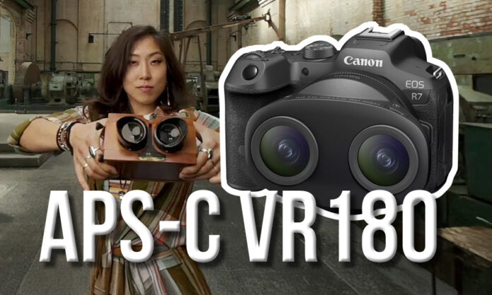 APS-C VR180: Canon’s new 3.9mm Dual Fisheye lens for R7 (see the SAMPLE video!)